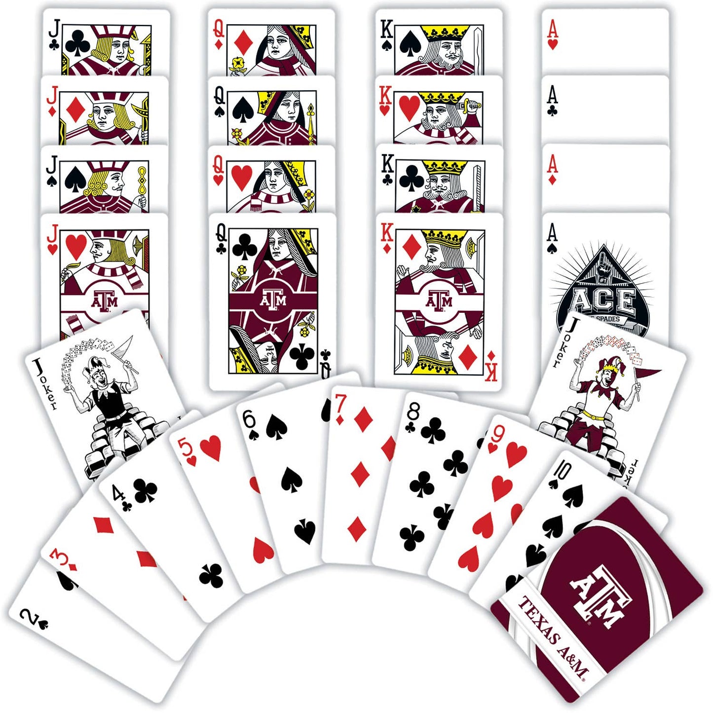 Texas A&M Aggies Playing Cards