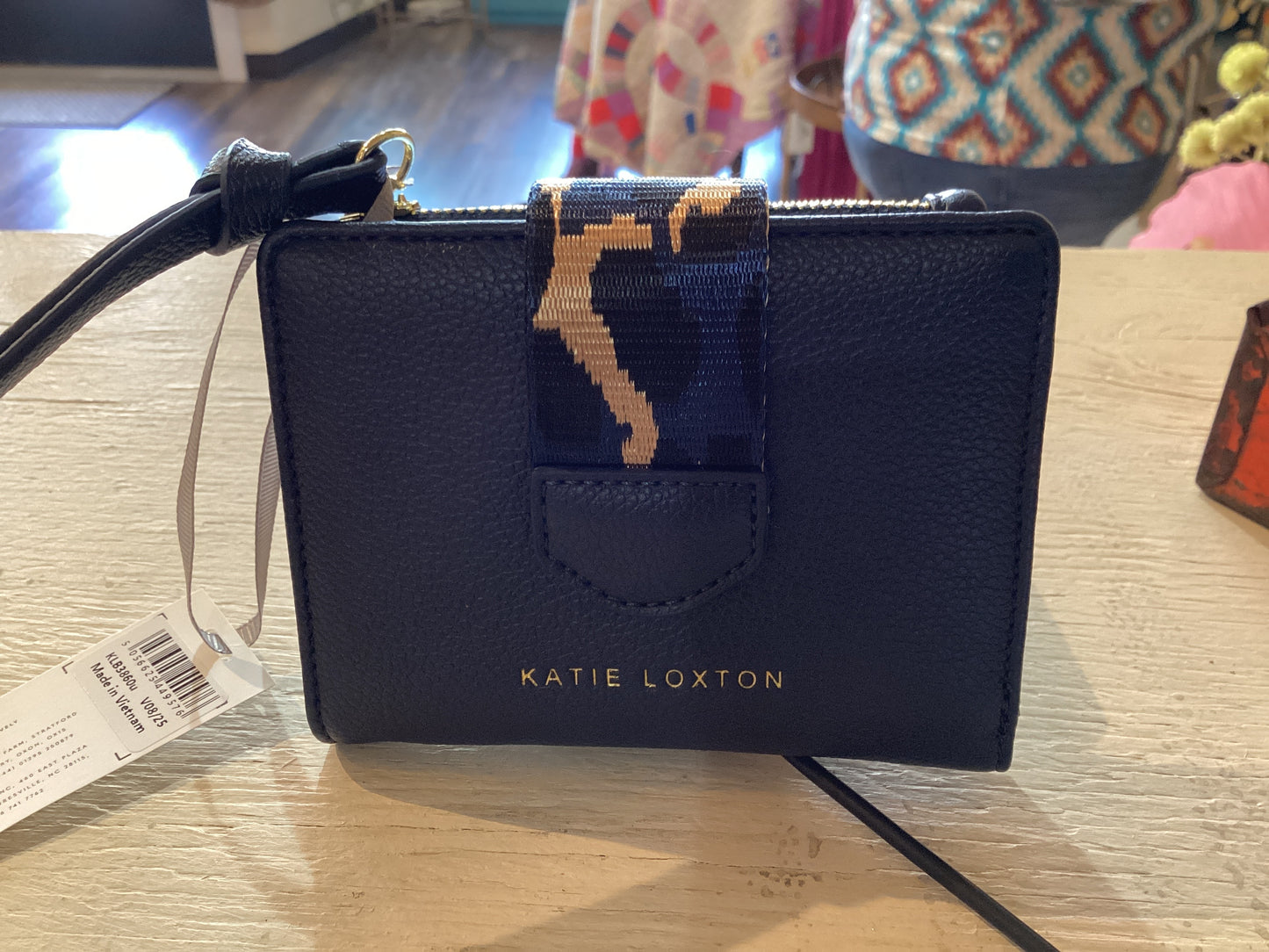 Hallie Purse (Wallet) Midnight Blue
