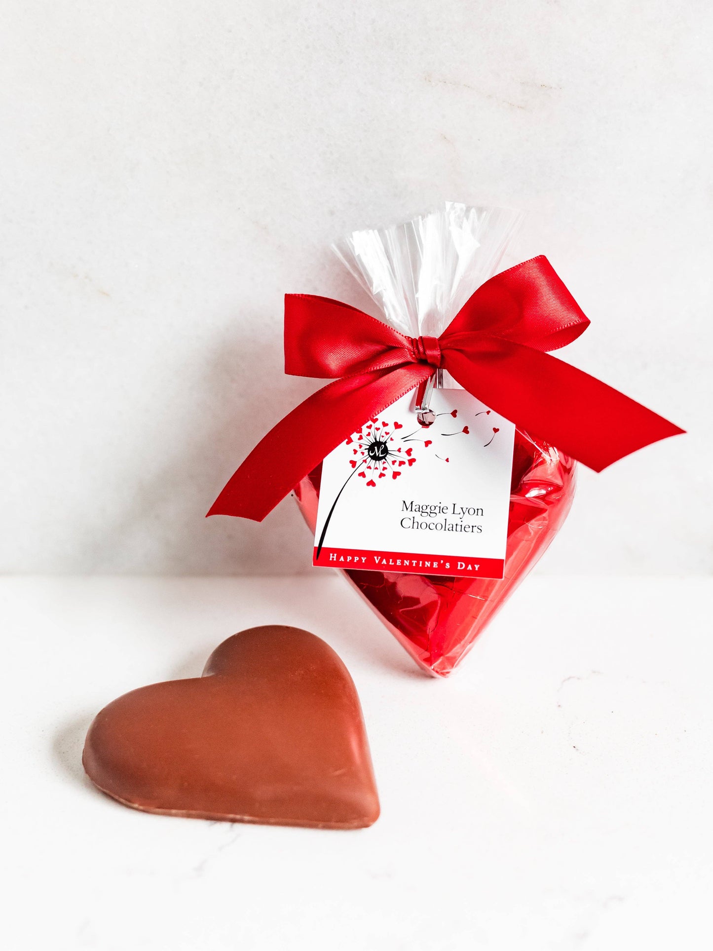 Valentine's 2oz Solid Milk Chocolate Heart