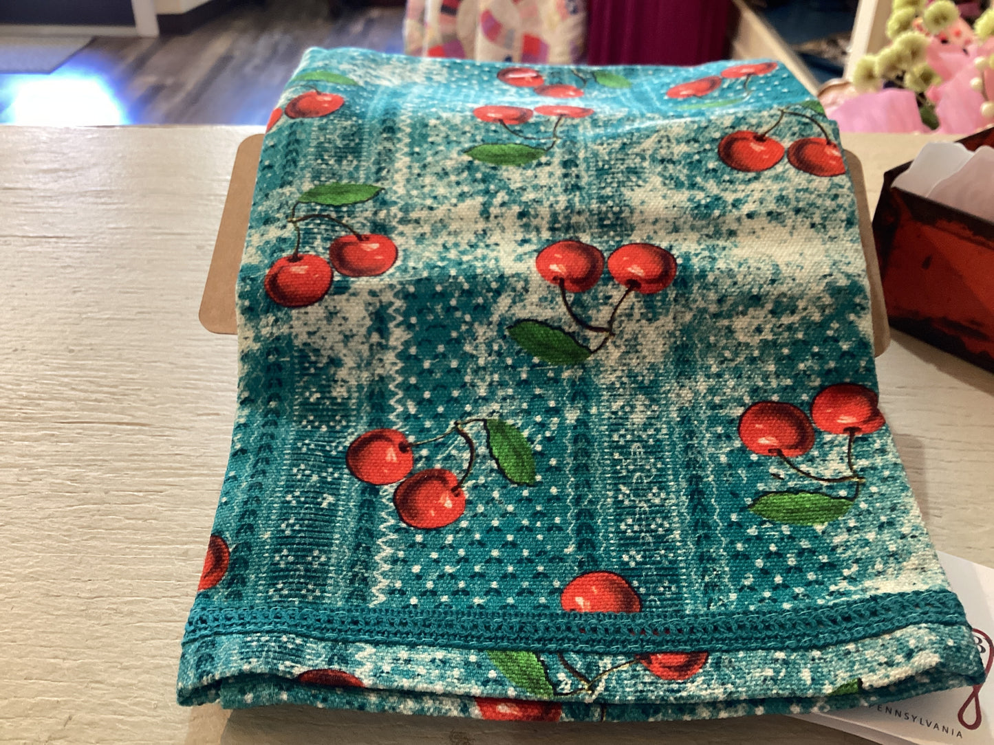 Kitchen Towel - Cherries