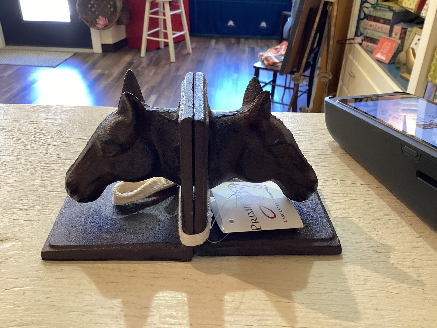 Horse Head Bookends