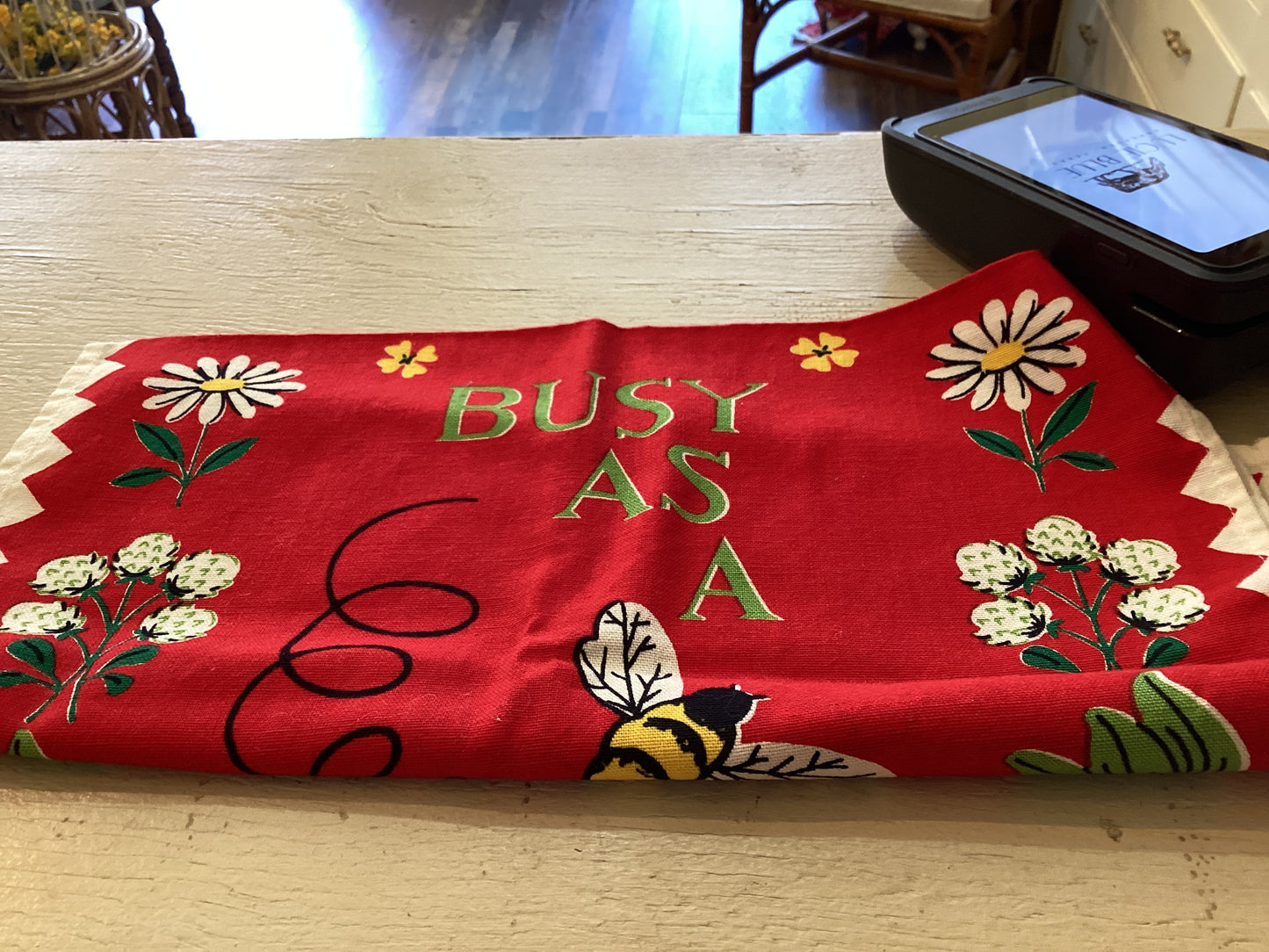 Busy as a Bee Tea Towel