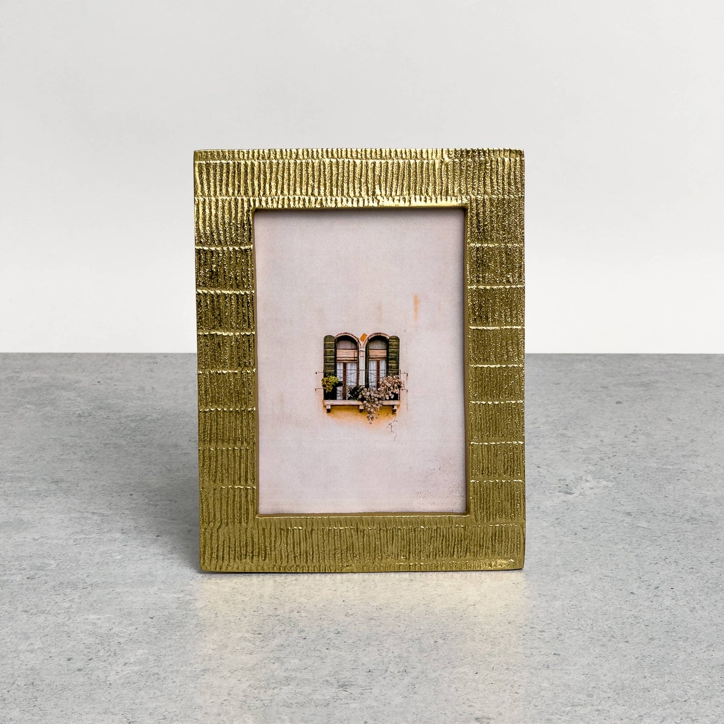 Gold Etched Photo Frame 5x7