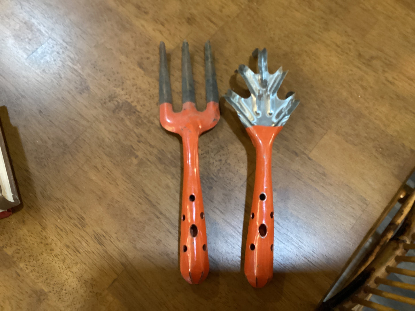 Orange Vintage Garden Tools (Set 2)
