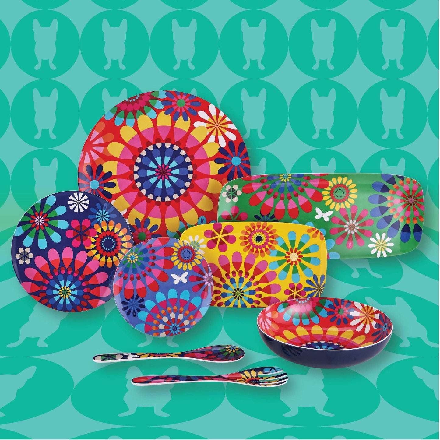 Festival 13.75" Rectangular Platter