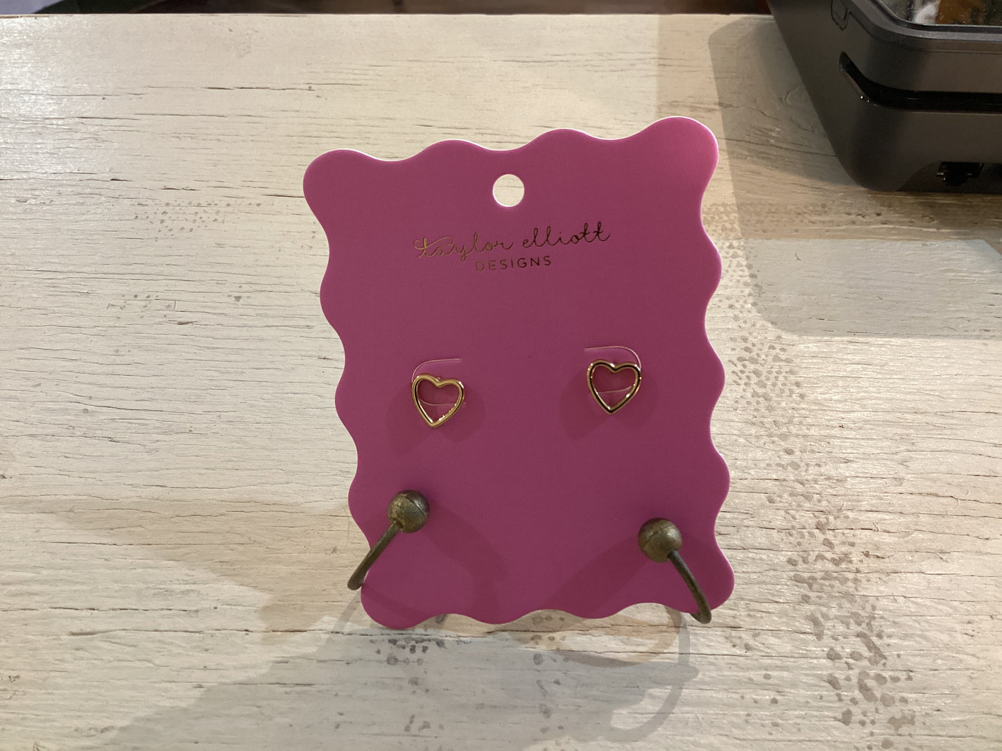 Louisa Heart Stud