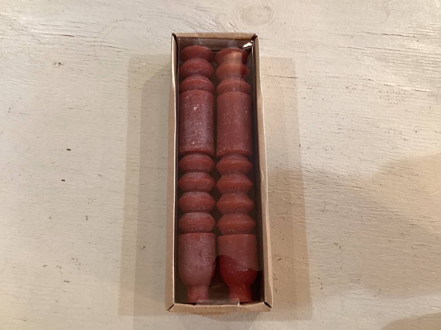 Unscented Totem Taper Candles