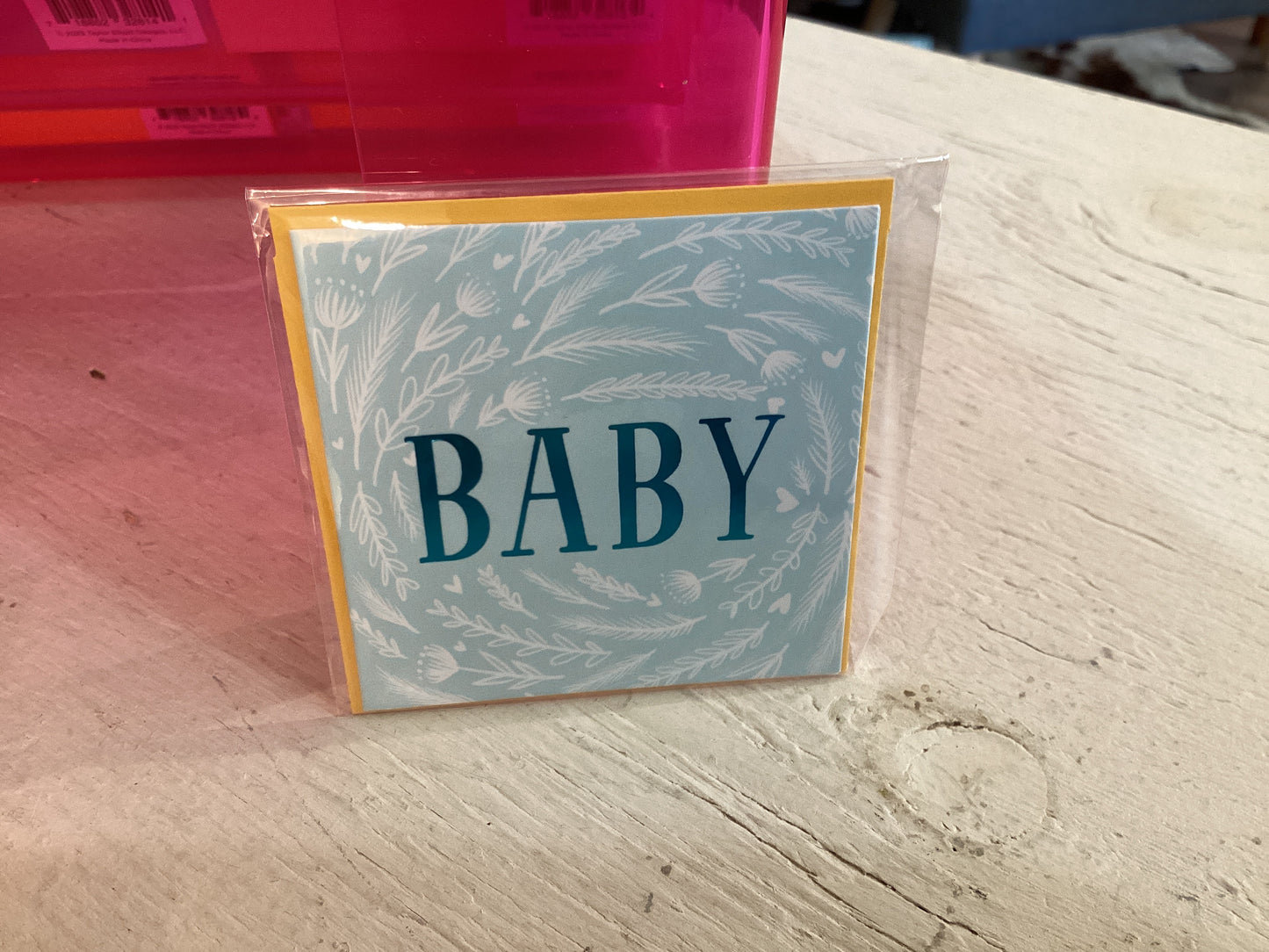 Baby Blue card