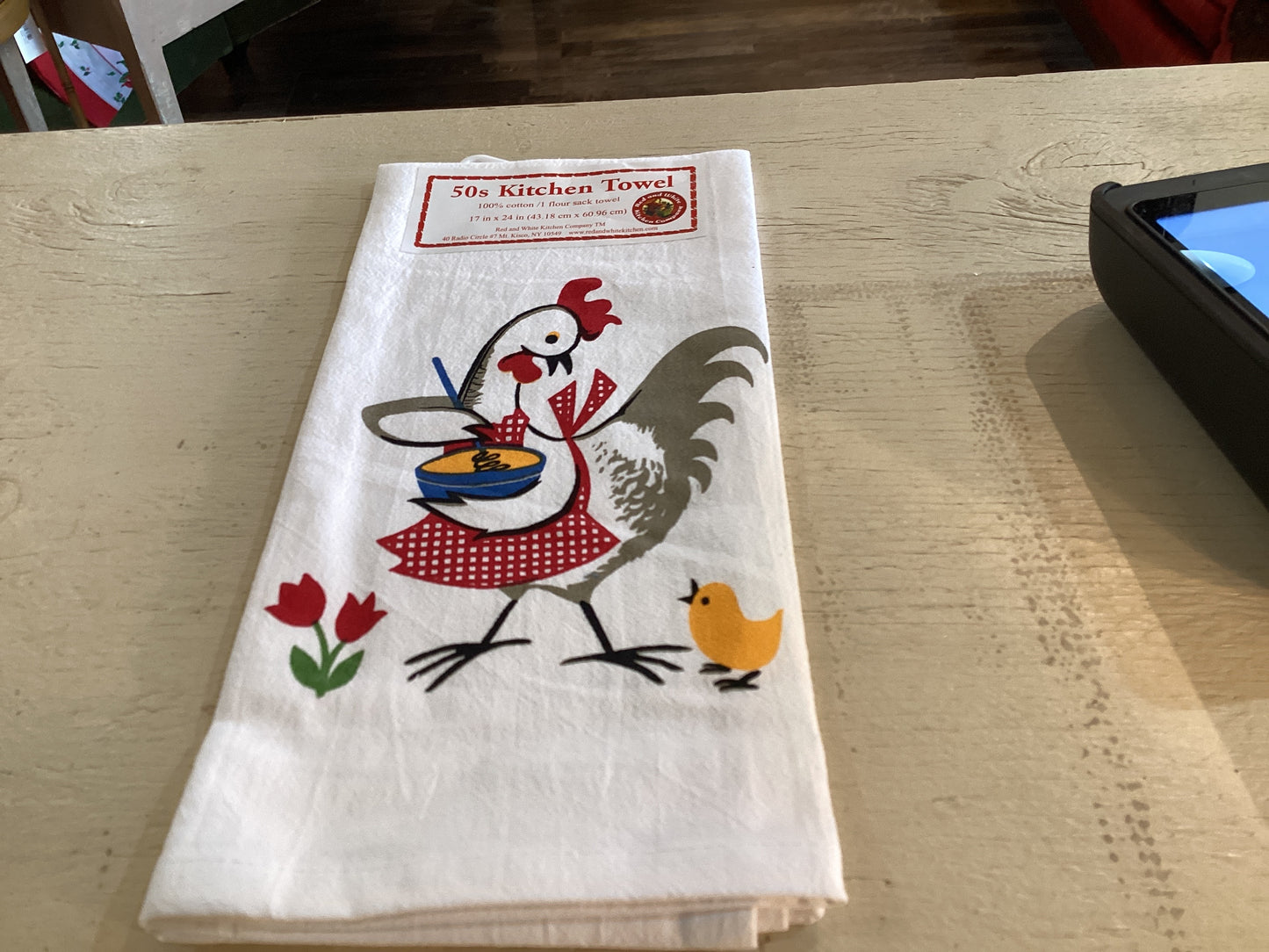 Kitchen Chicken Tea Towel