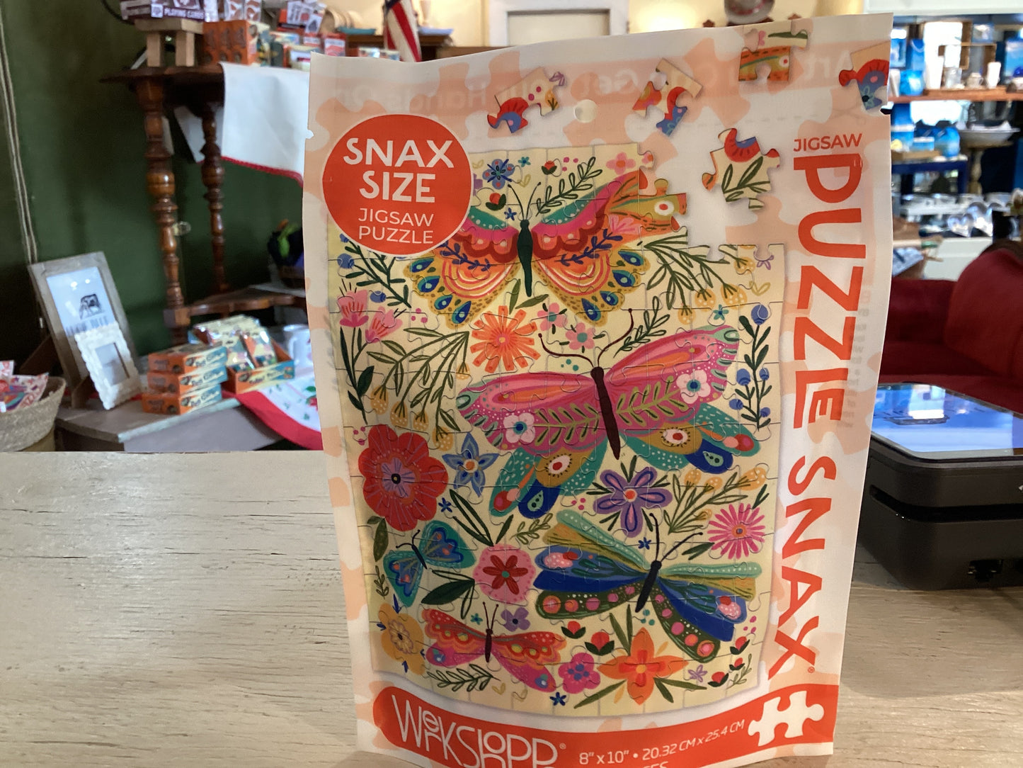 Butterfly Floral Puzzle Snax