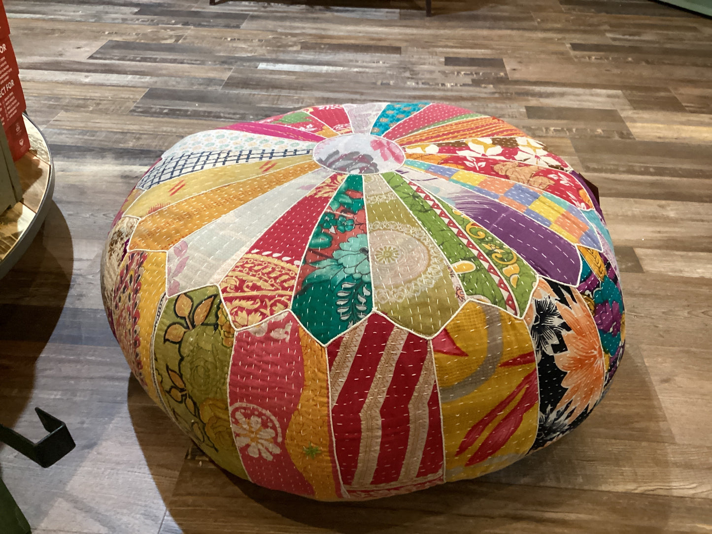 Cotton Bengali Pouf