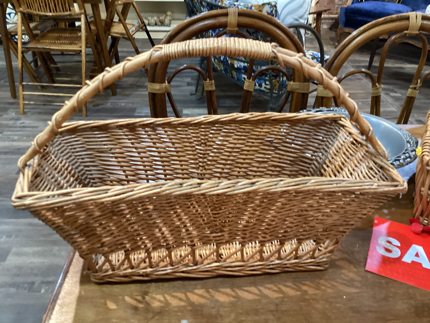 Oblong Vintage Basket