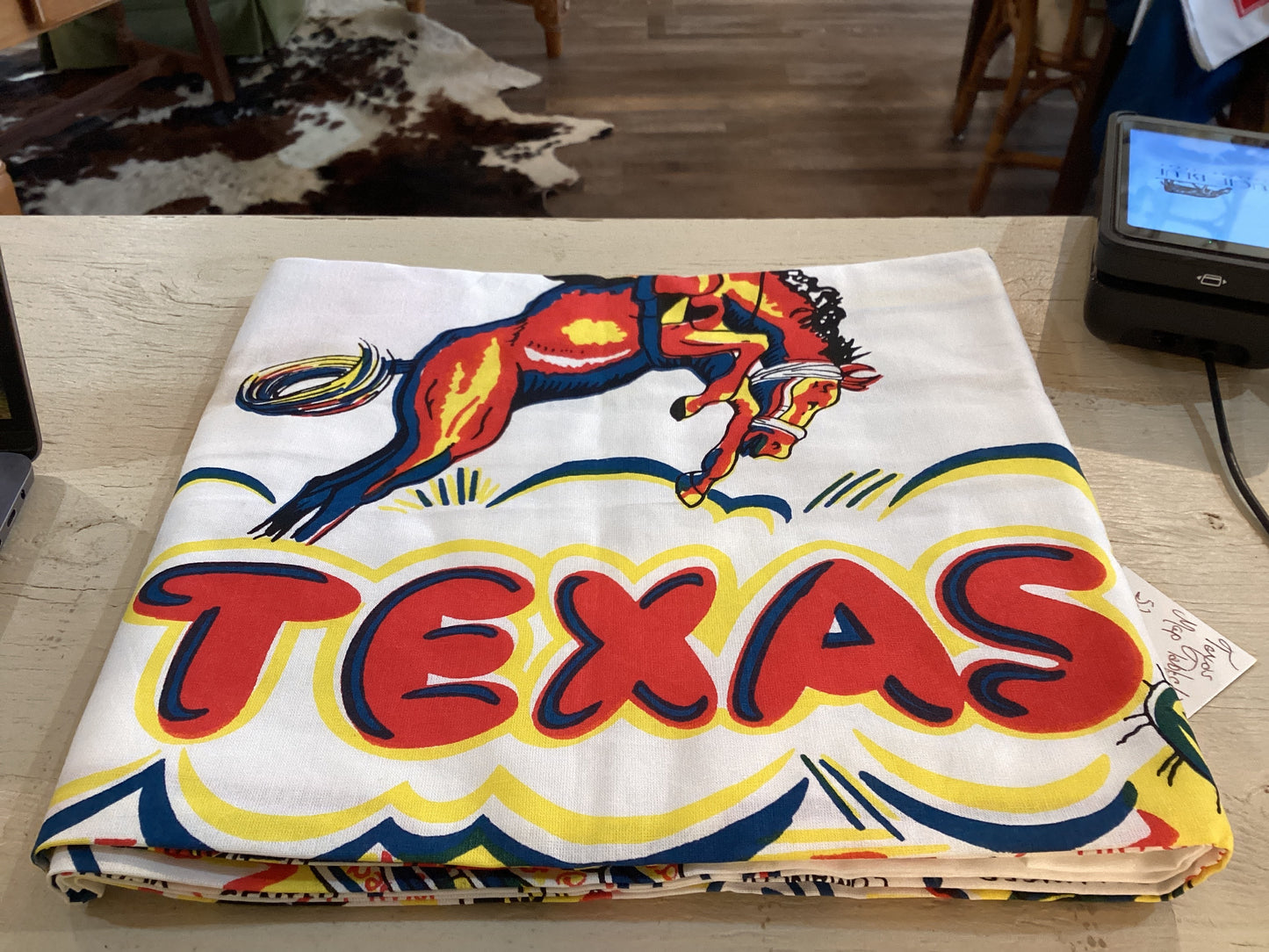 Texas Map Tablecloth 52 x 52
