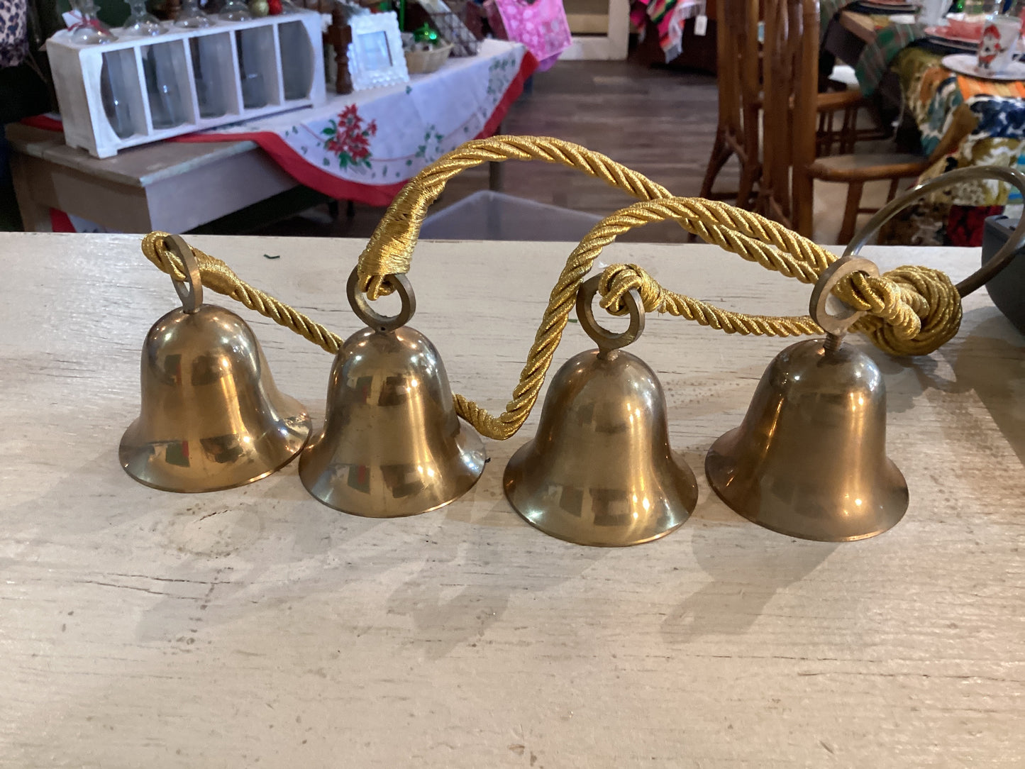 Brass Bells on Ring