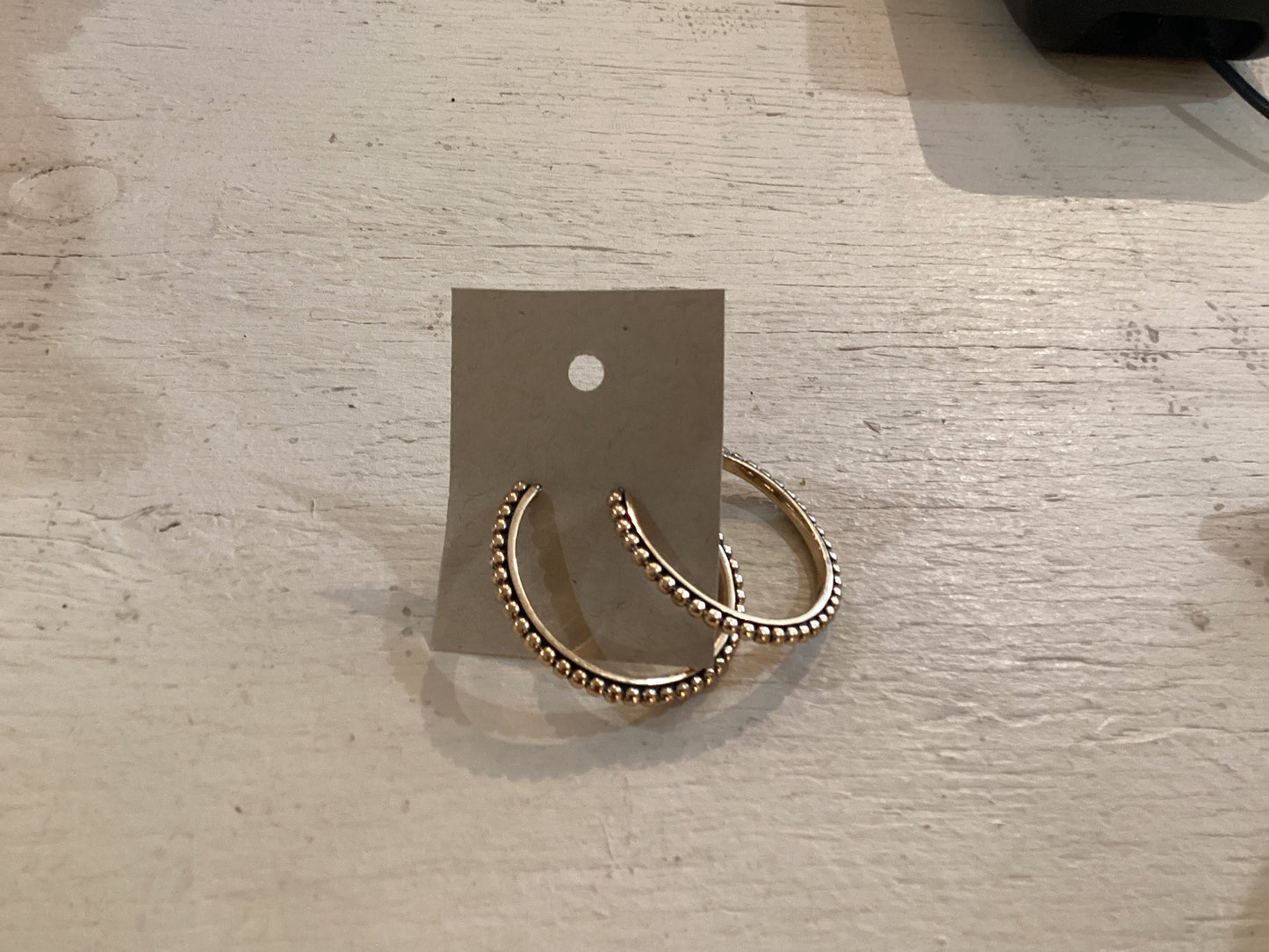 Hoop Beaded Earrings