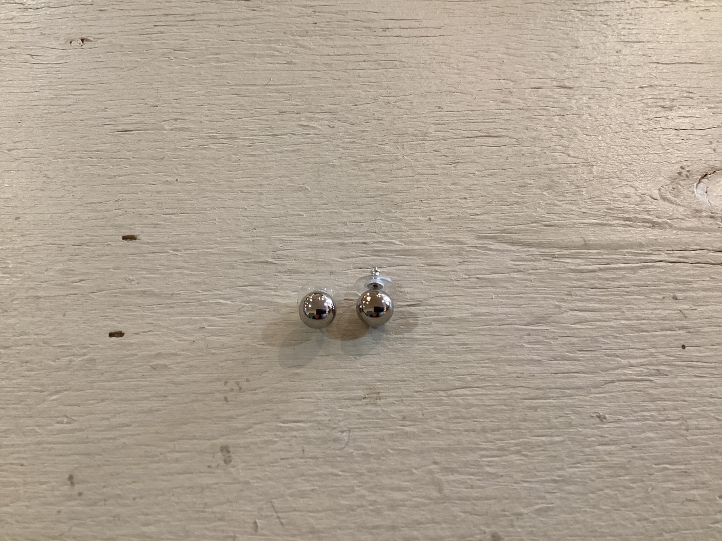 Silver Round Studs