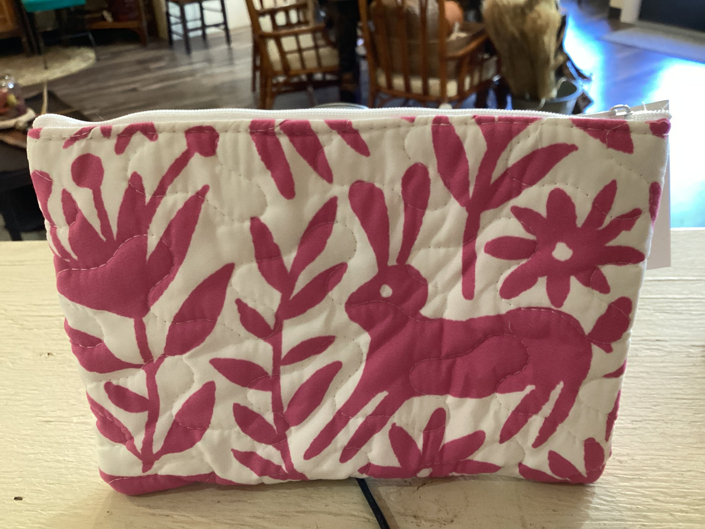 Piper Otomi Pink Makeup Bag
