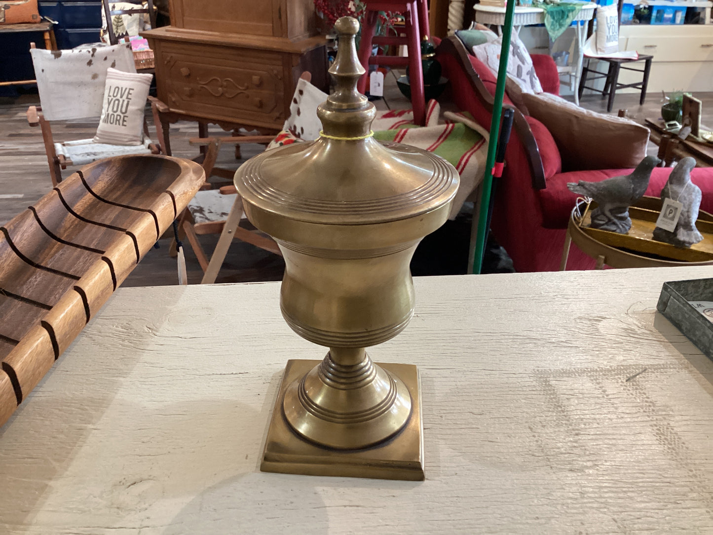 Brass Urn Vintage
