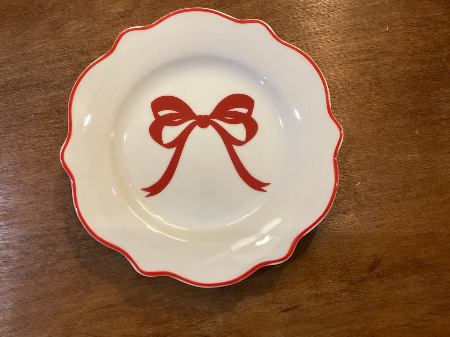 Bow Appetizer Plate