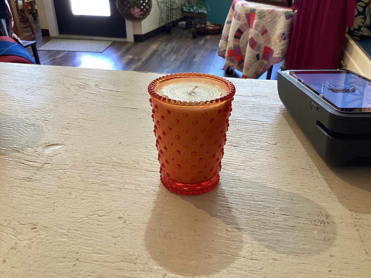 Sicilian Orange 3.5 oz - Hobnail Votive Candle