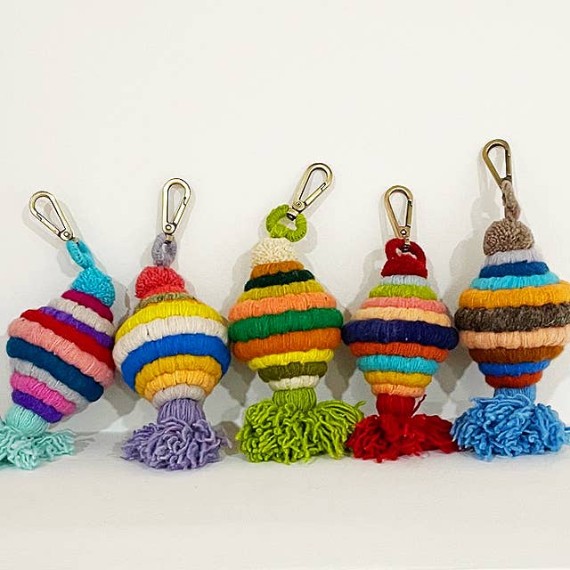 Zero Waste Honeycomb Keychain: S