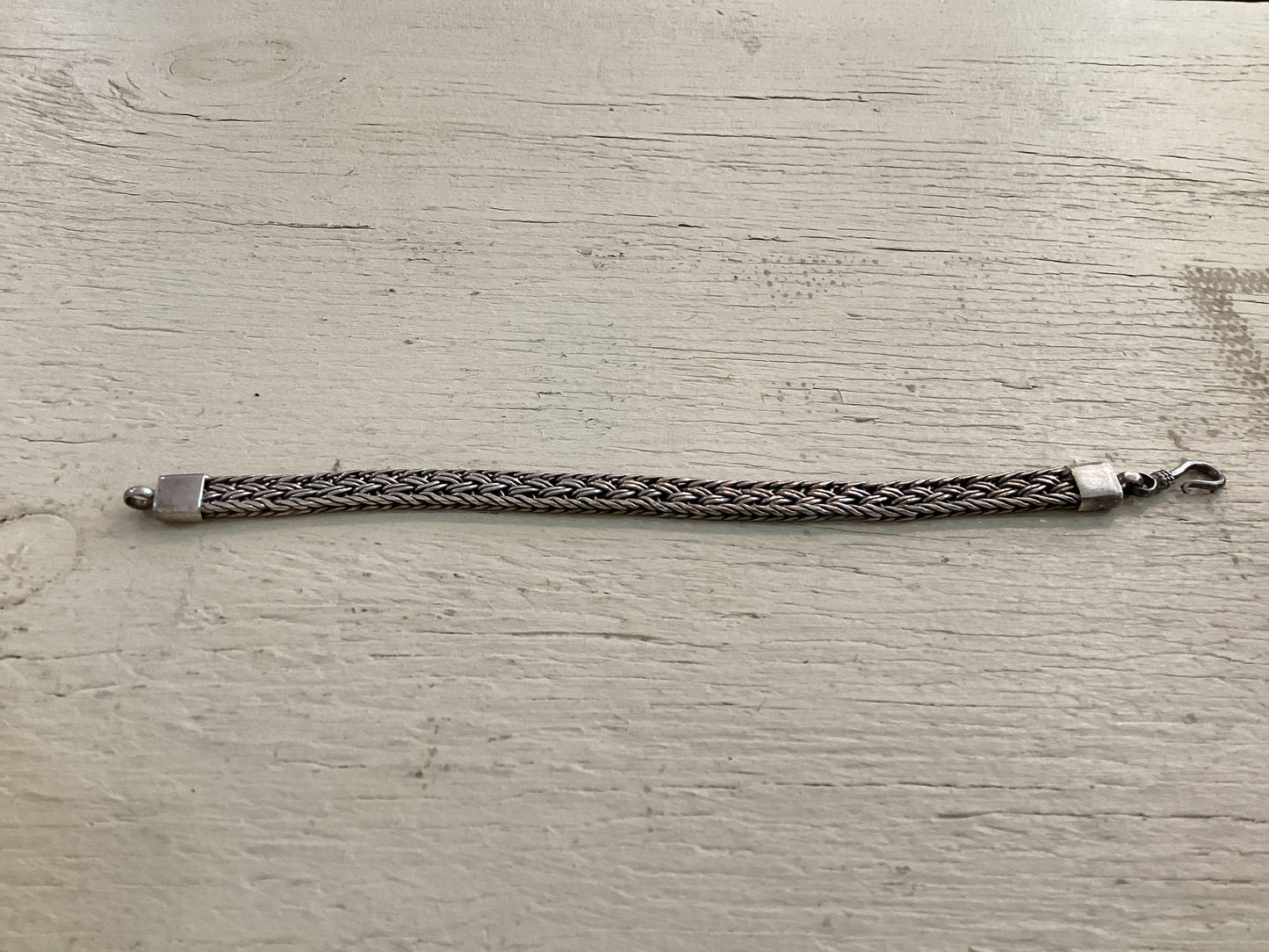 Sterling Rope Bracelet 8 3/4”
