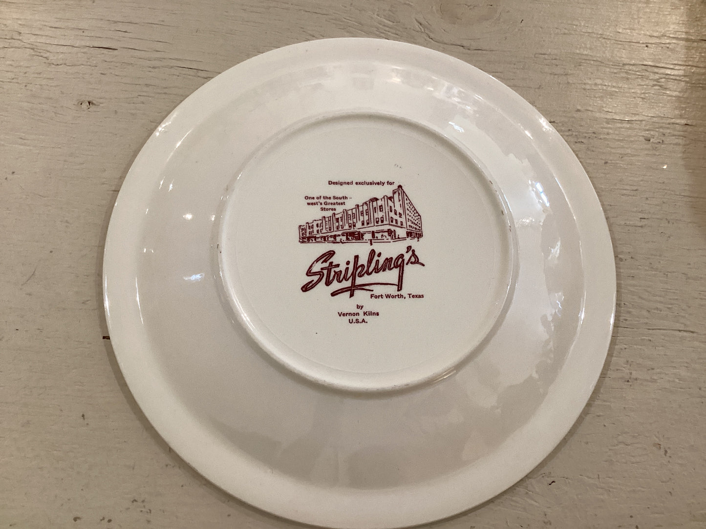 1849-1949 Centennial Ft. Worth Plate