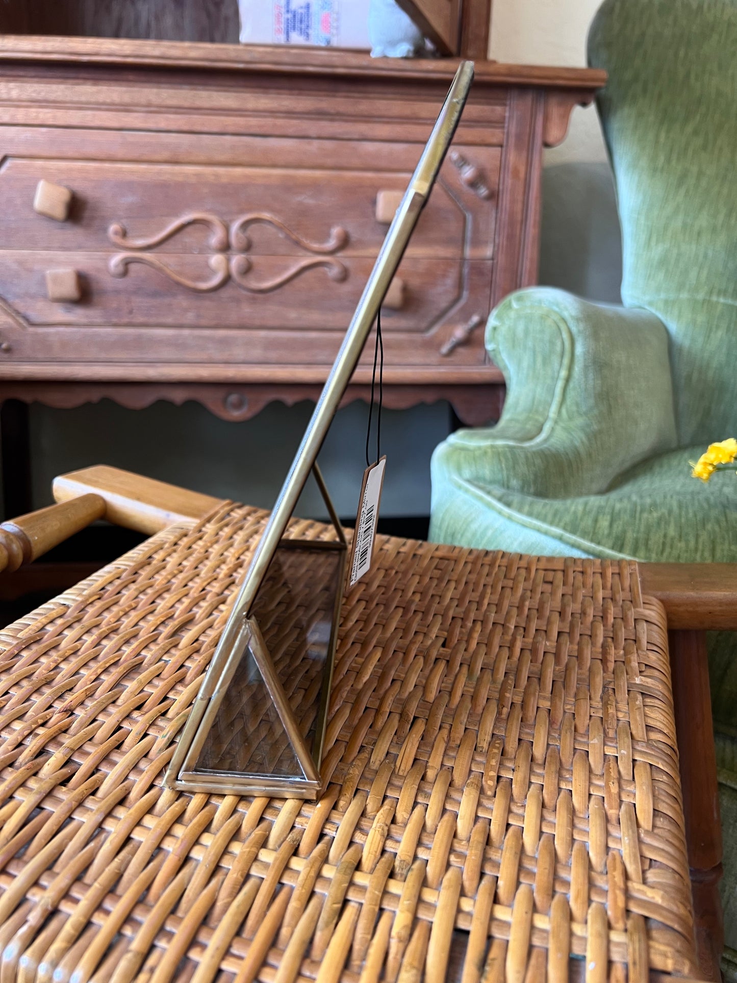Gold Framed Standing Mirror