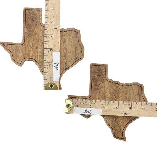 STATE PRIDE - Wooden TX Coasters, Set of 4