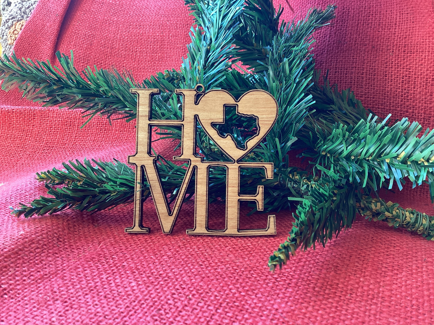 Texas Home Ornament