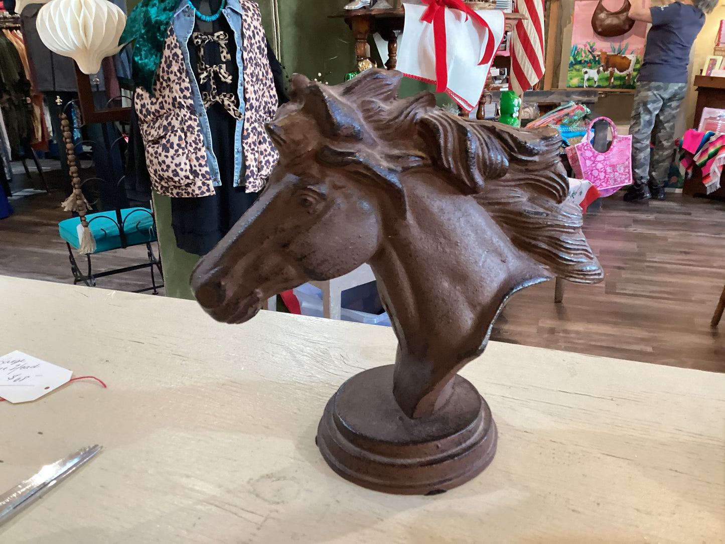 Metal Horse Head