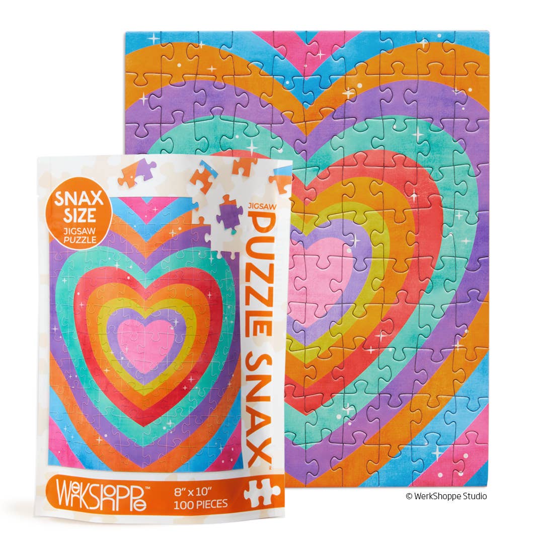 Velvet Heart | 100 Piece Puzzle Snax