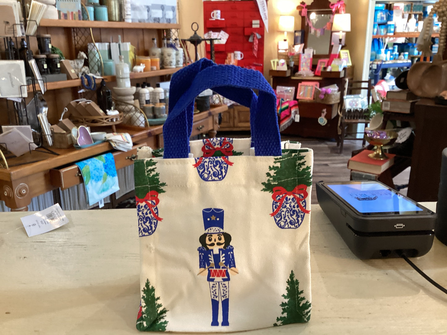 Petite Carry Tote Merry Marchers