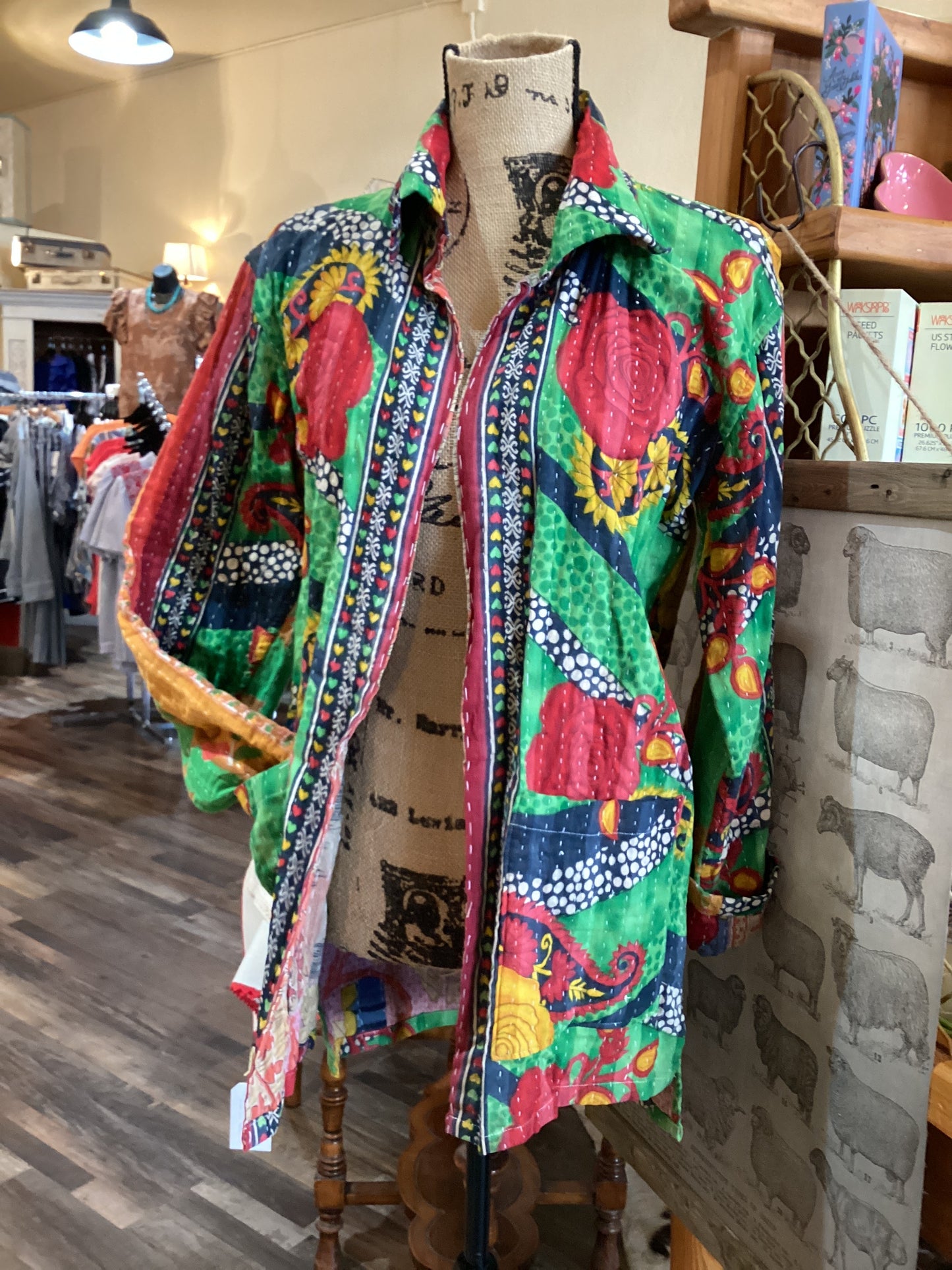 Kantha Jacket - Medium