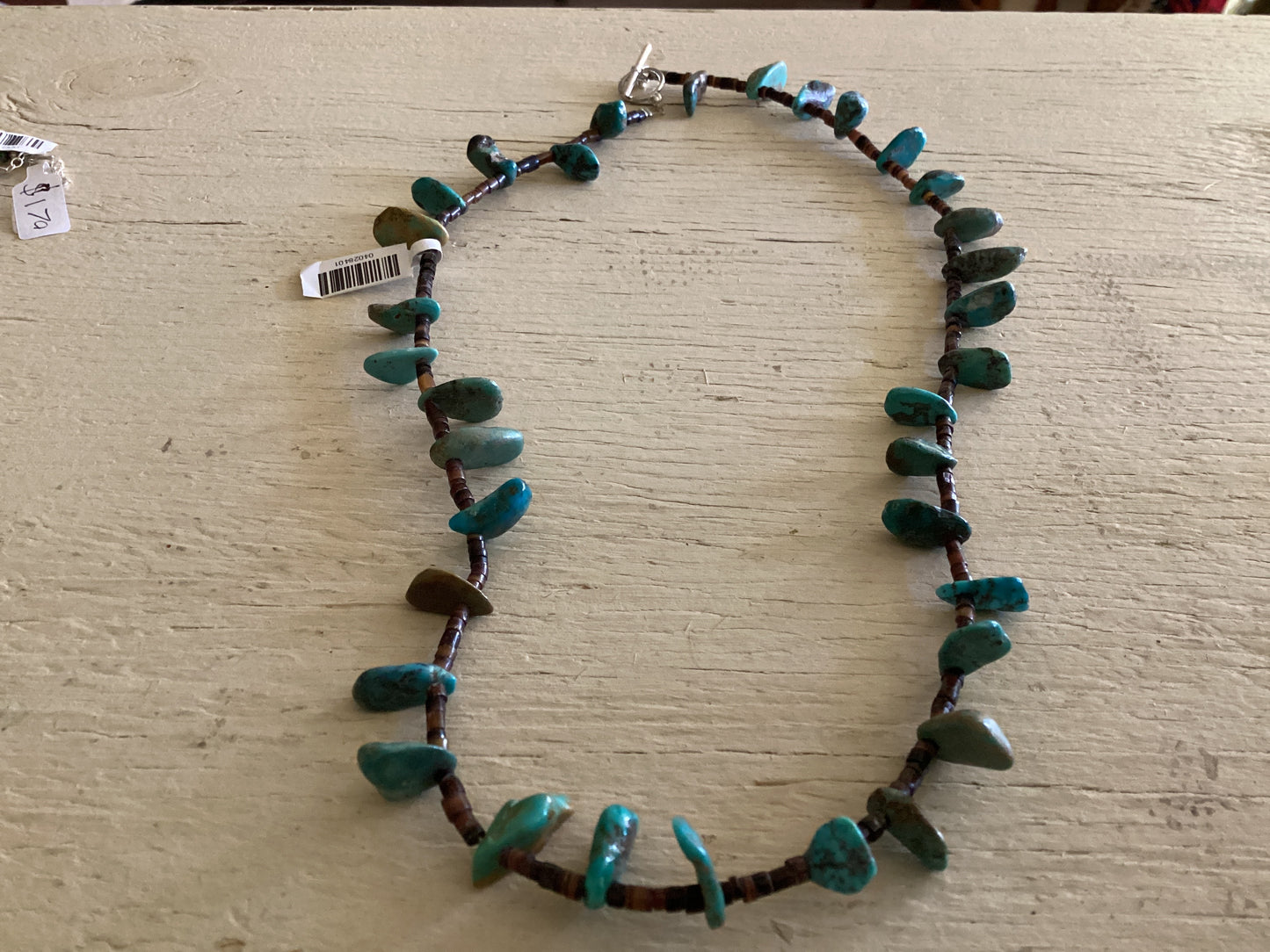 24” She’ll & Turquoise Necklace