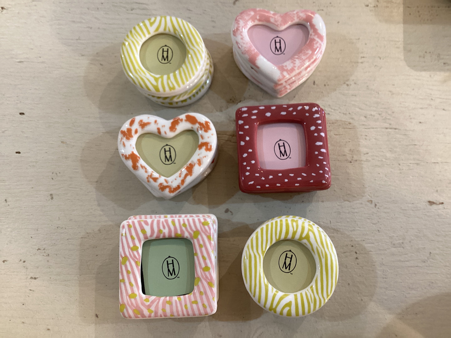 Stoneware Mini Magnet Frames
