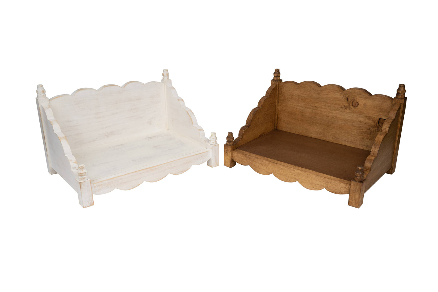 CLEARANCE-Princess Day Bed-Newborn Prop-Solid Wood-$28 : Waxed