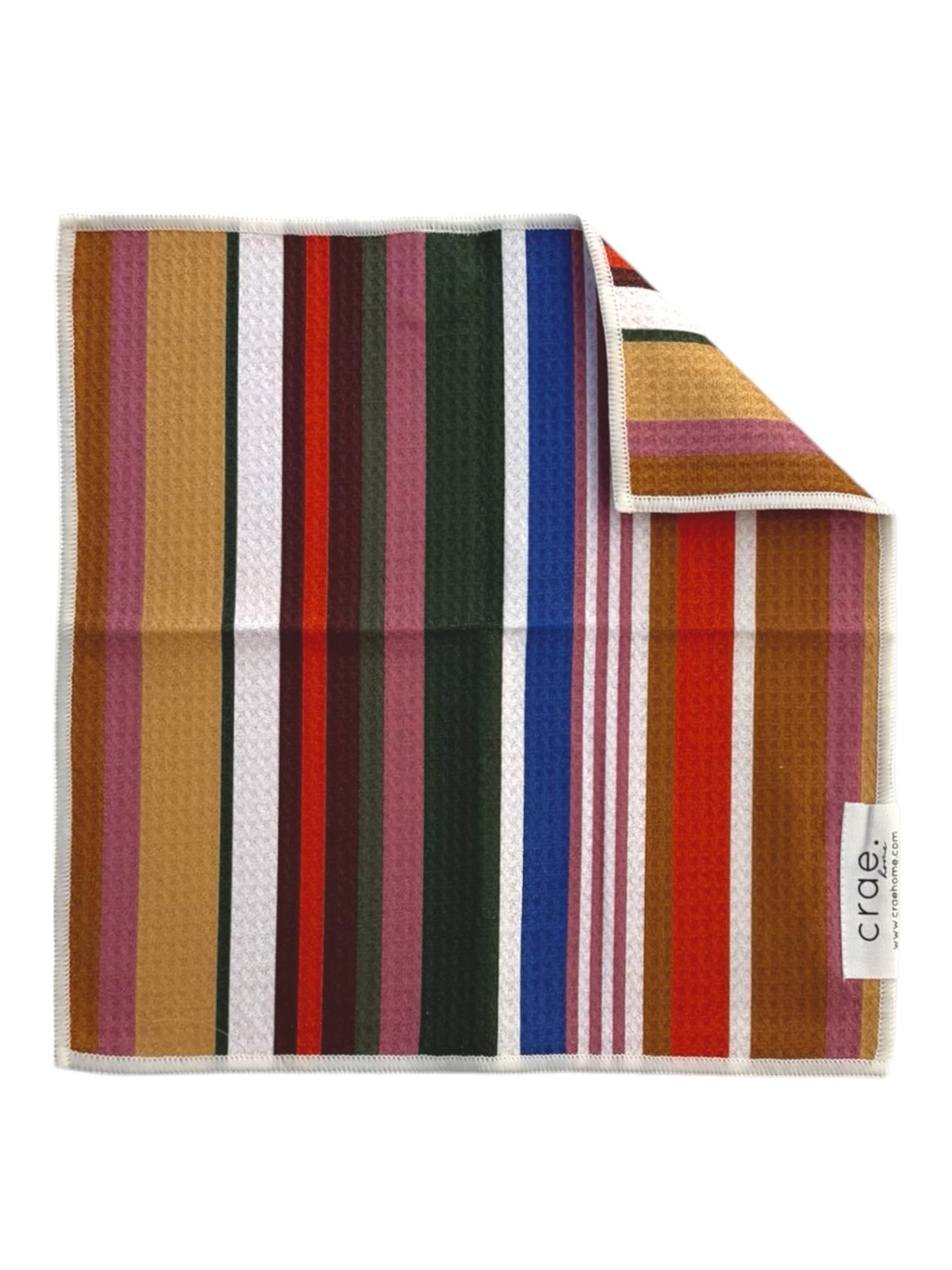 Little Wings/Sedona Stripe: Double Sided-Hand Towel Washcloth Set