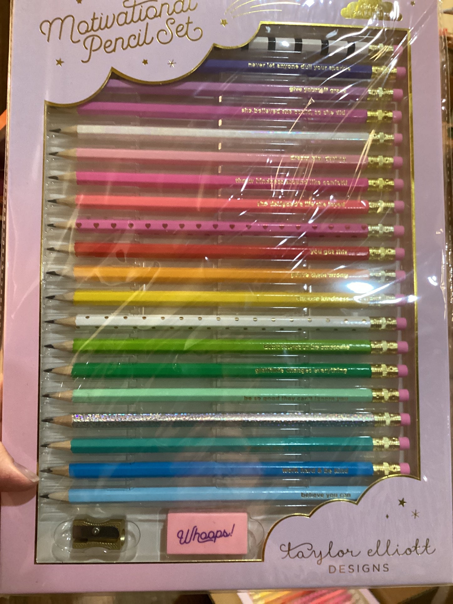 Motivational Pencil Set