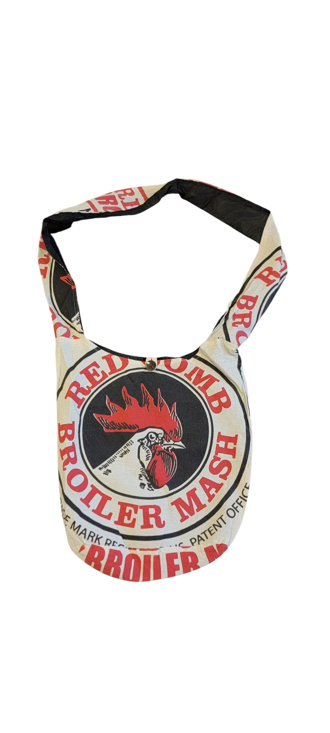 BA773 Reproduction of Flour Sack Vintage Cotton Lama Bag