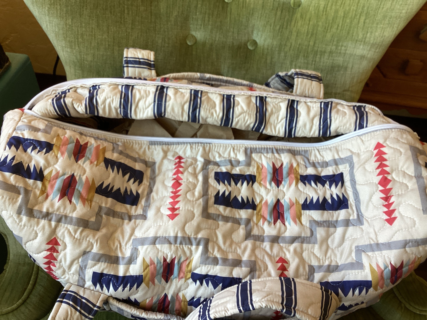 Pecos Navy Duffle Bag