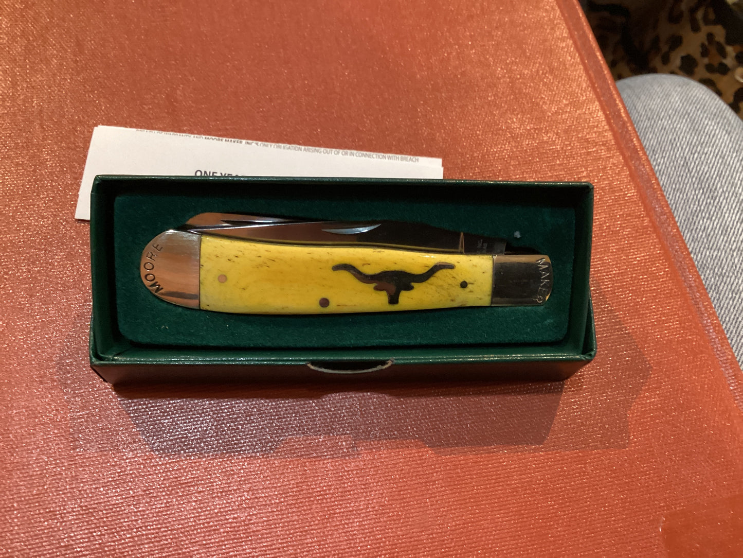Longhorn Trapper Moore Maker Yellow. 5202LH