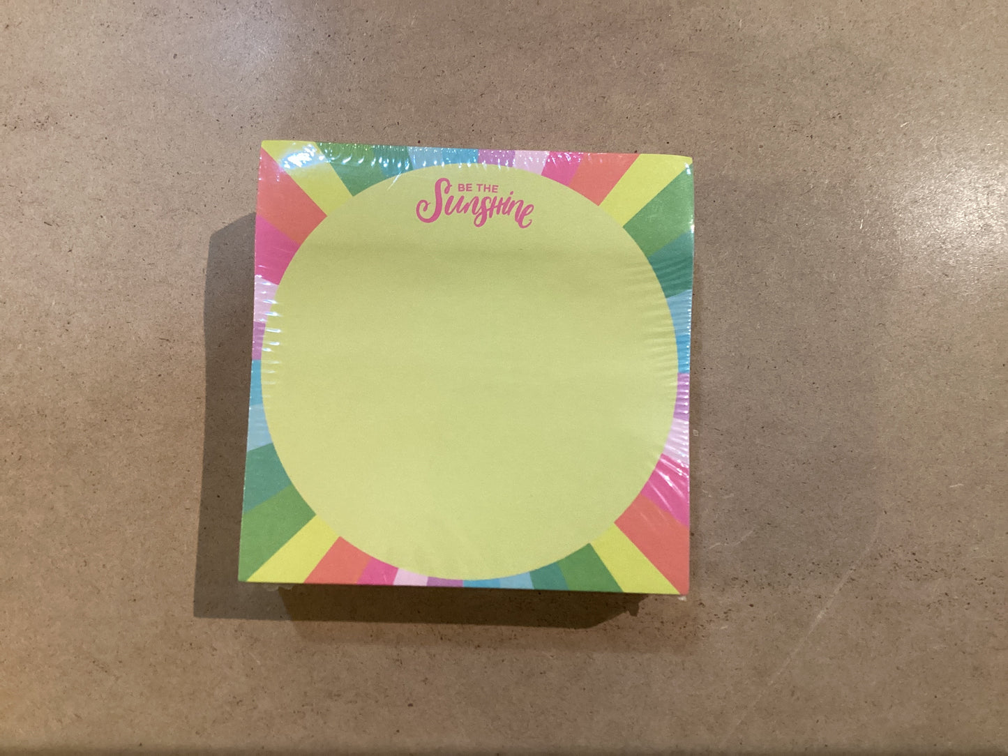 Be the Sunshine Sticky Notes