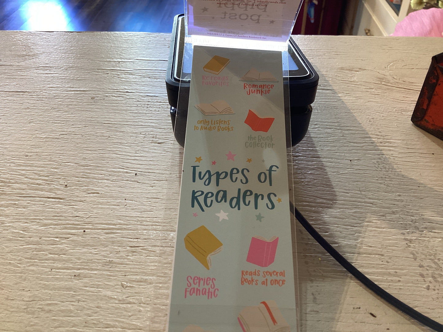 Types of Readers Bookmark Set
