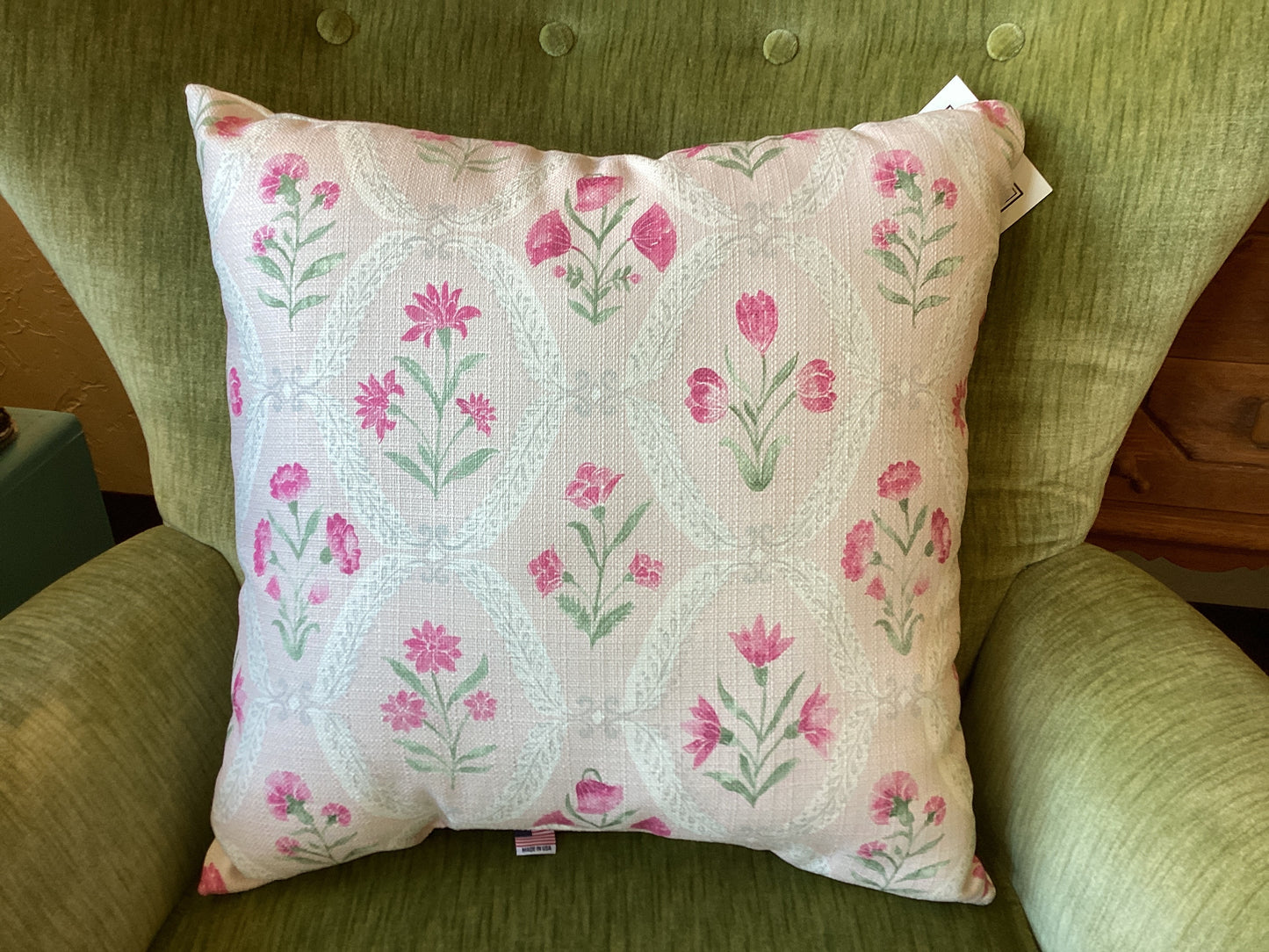 Charlotte in Pink Pillow