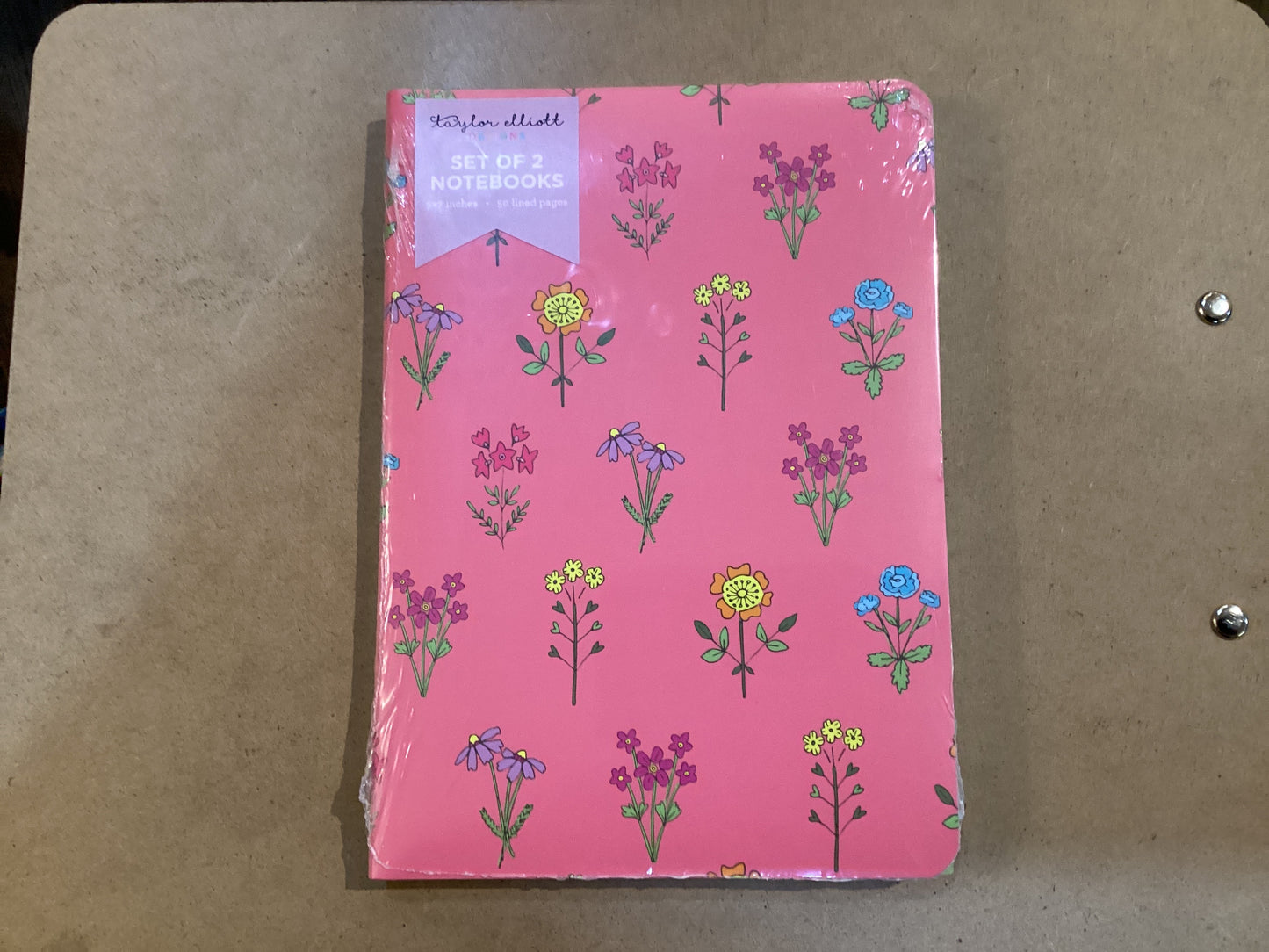 Set 2 Floral Notebooks