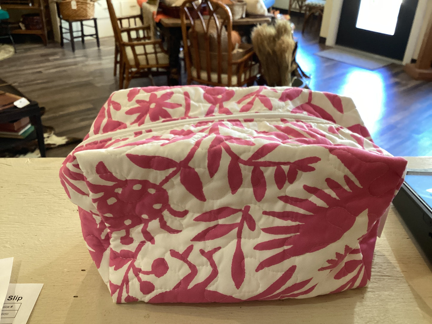 Piper Otomi Pink Lg Makeup Bag