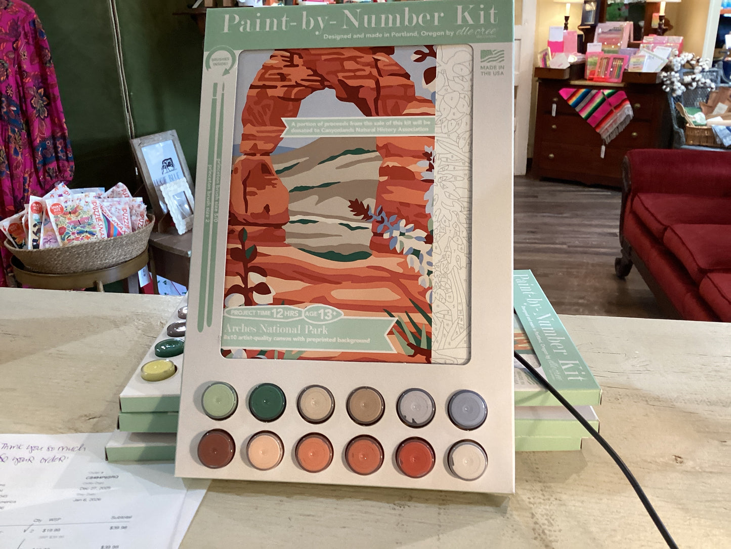 Arches National Park Paint by Number Kit