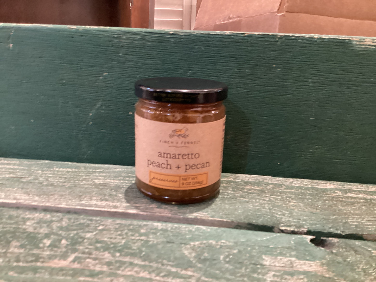 Amaretto Peach Pecan Preserves