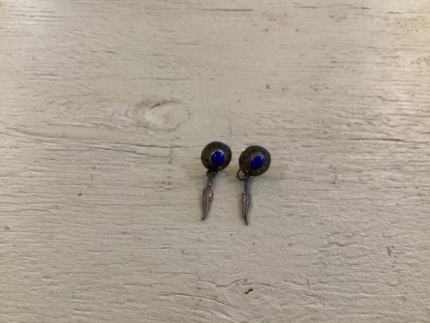 Sterling Silver Lapis Earrings